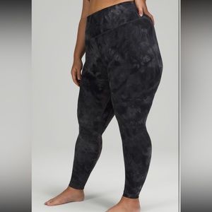 Lululemon align Diamond Dye Pitch Grey Graphite Grey Leggings